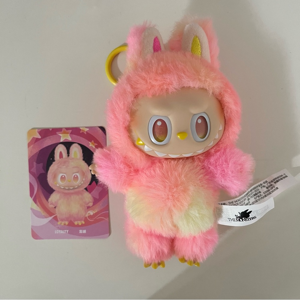 Big into energy labubu